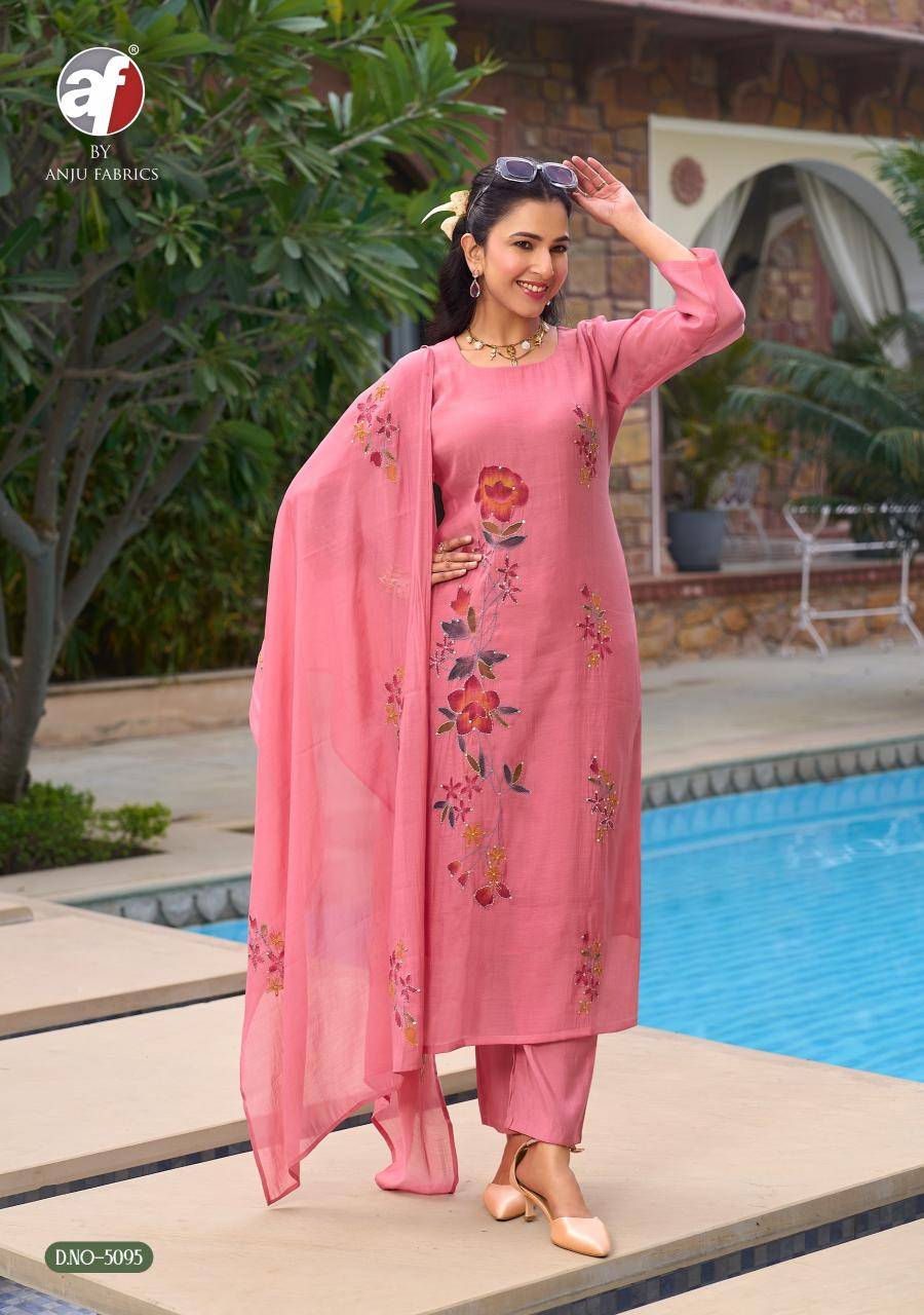 Anju fabrics patterns vol 4 Wholesale kurti market in Delhi